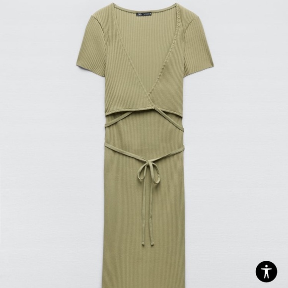 Ribbed Midi Dress - Picture 10 of 10